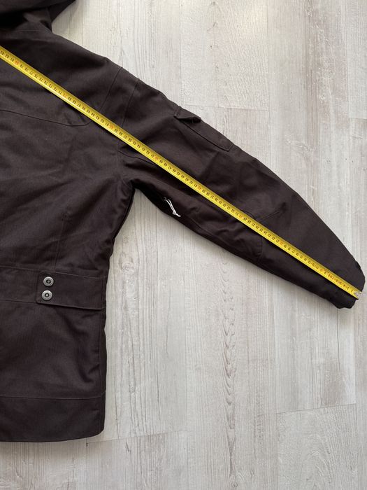 Męska kurtka narciarska Alpine pro L membrana ptx 10000 zimowa brązowa