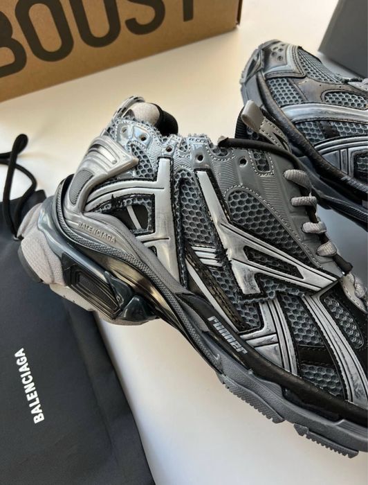 БЕЗ ПРЕДОПЛАТ‼️Balenciaga Runner Gray High(Сірі),balenciaga.баленсіага
