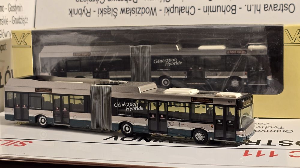 Model autobus Solaris Urbino 18 Hybrid VK Modelle 1:87