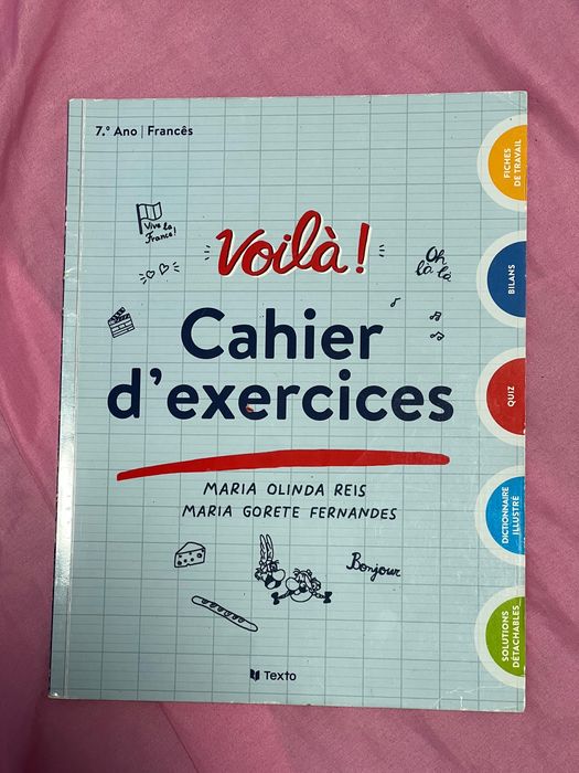 Caderno de atividades de Francês 7° ano