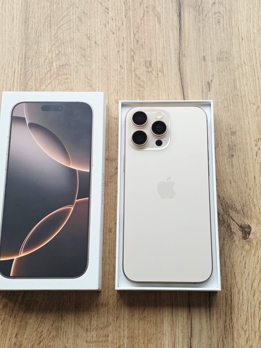 Apple iPhone 16 PRO MAX 256GB Desert Titanium. Фізична сім та eSIM