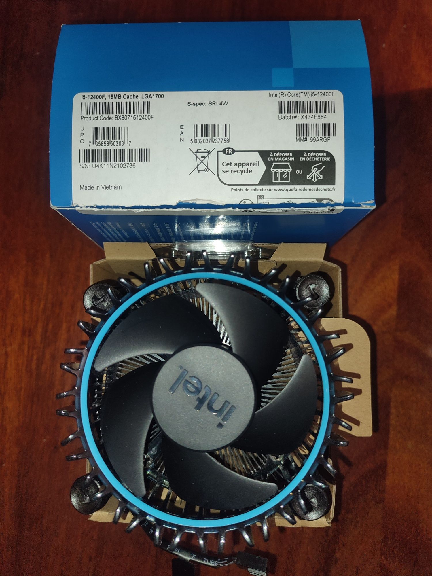 I5-12400F, Gigabyte B760M D3H DDR4, G.Skill Ripjaws DDR4 32GB CL18