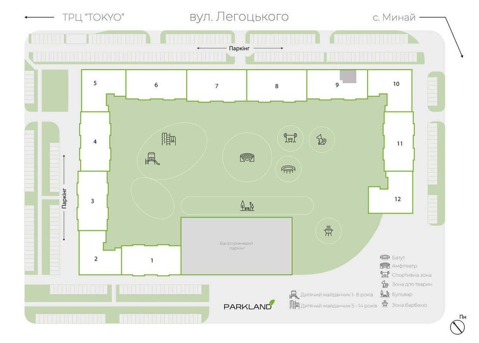 2-кімнатна квартира з ремонтом | PARKLAND | Ужгород - PL 9.09