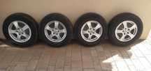 opony zimowe na alufelgach 215/70 R16