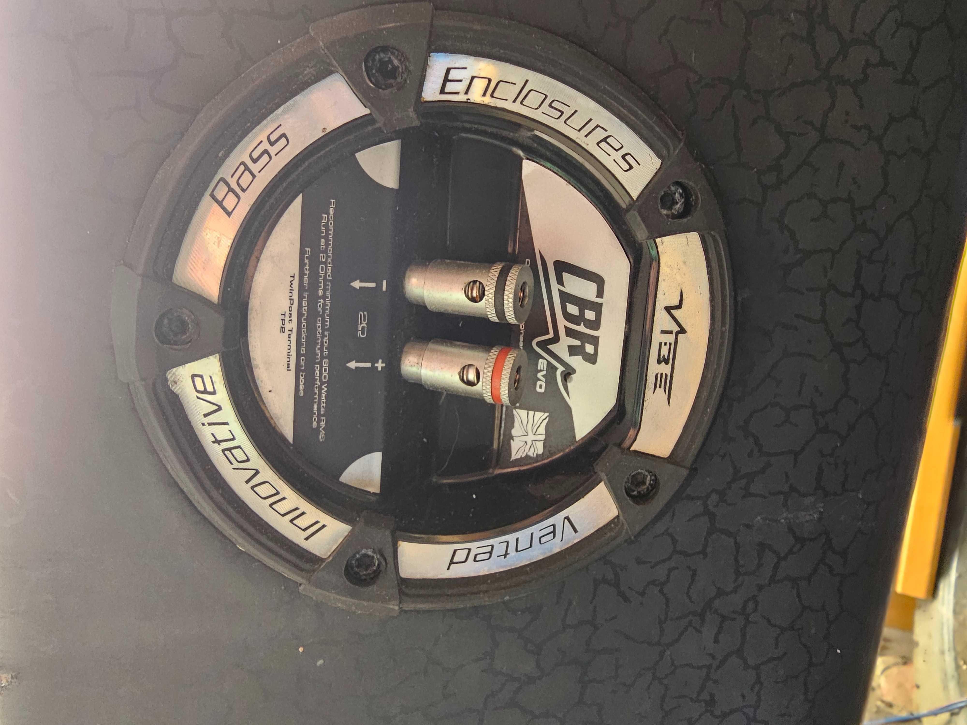 Subwoofer Vibe CBR 10 Triple Evolution 1300/3900W RMS 2Ohm ZAMIENIE