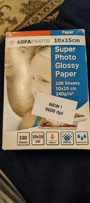 Papier fotograficzny AGFA  10x15  100 szt.