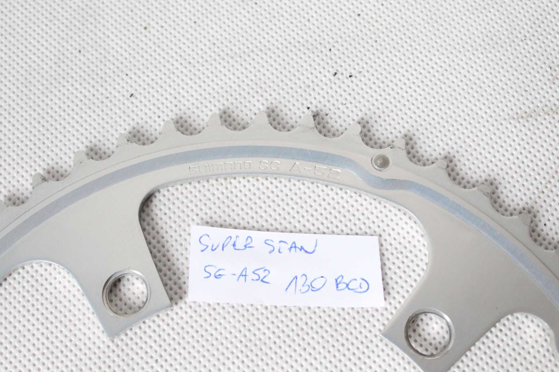 SUPER STAN zębatka szosowa shimano 52T 130mm bcd SG alu BH9