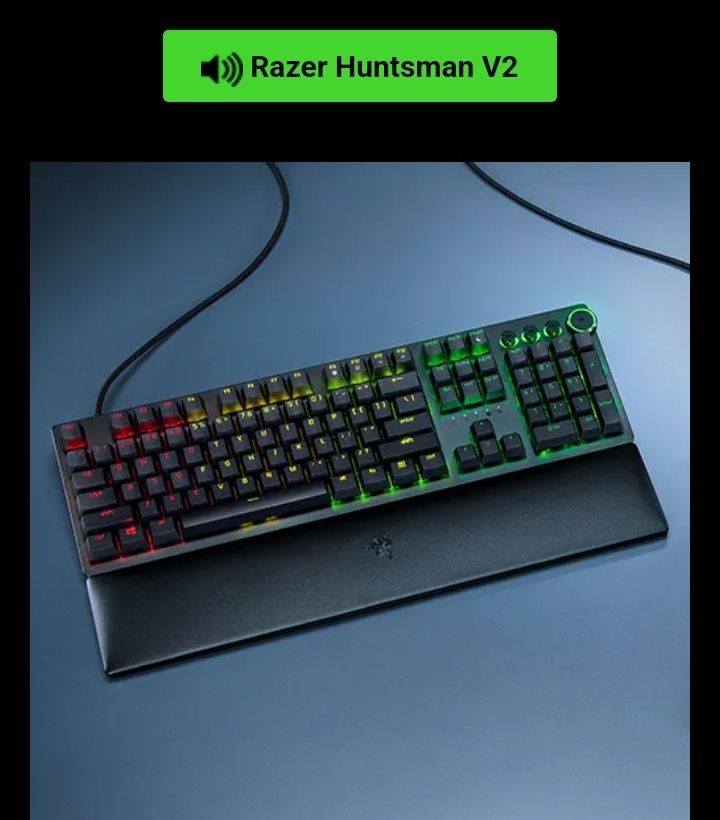 Клавіатура Razer Huntsman V2 Purple Switch