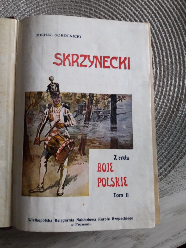 Książka Boje Polskie Michał Sokolnicki r.wyd.1925