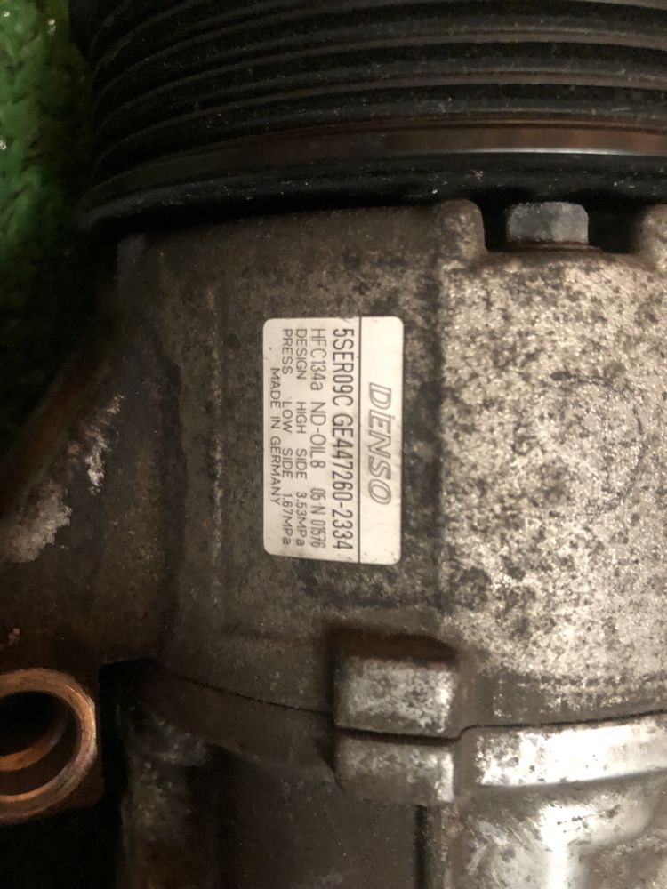 Toyota yaris 1.4 compressor ar condicionado AC