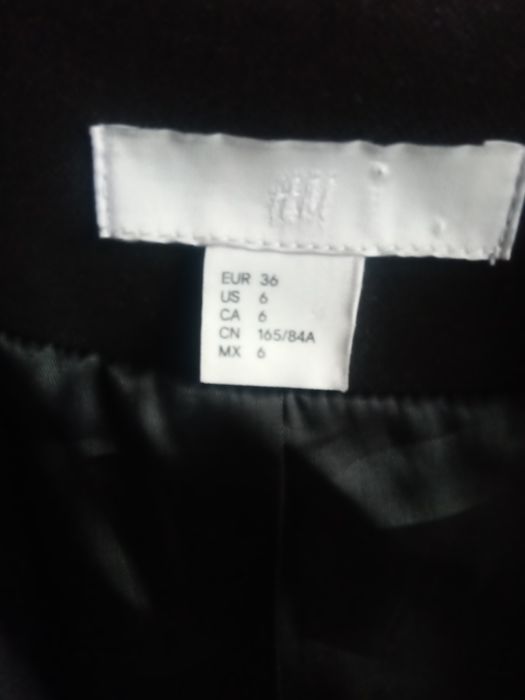 Czarna Kamizelka marynarkowa surdut frak