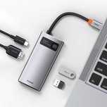Baseus stacja dokująca  Gleam Series 4-in-1 Multifunctional Type-C HUB