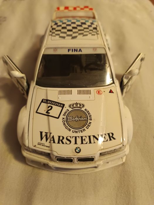 BMW M3 m power burago maisto samochód model samochodzik 1/24