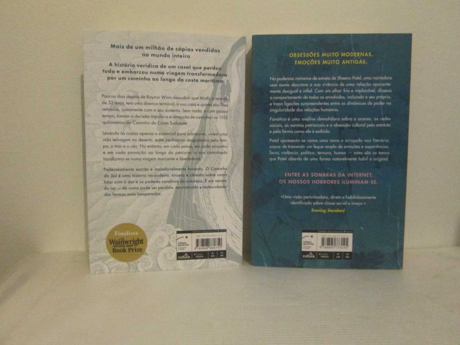 Livros Fição - NOVOS Nunca lidos com marcador original