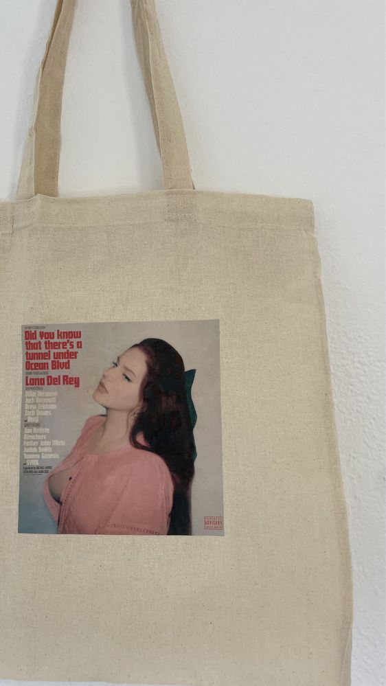 Lana Del Rey tote bag