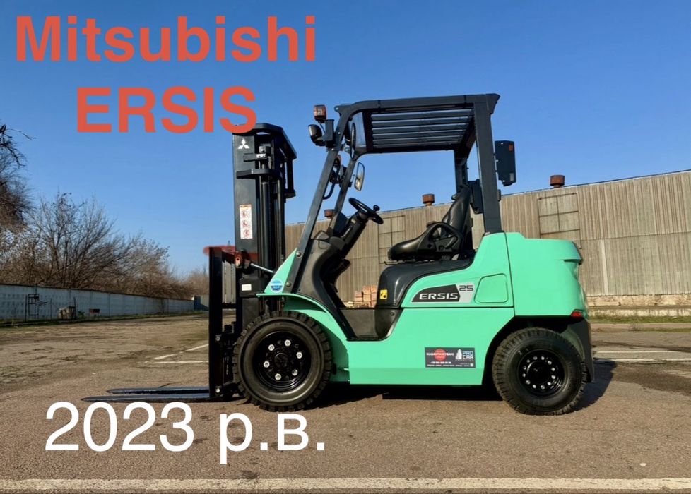 Навантажувач вилковий Mitsubishi KFGE25 ERSIS вилочный погрузчик,кара