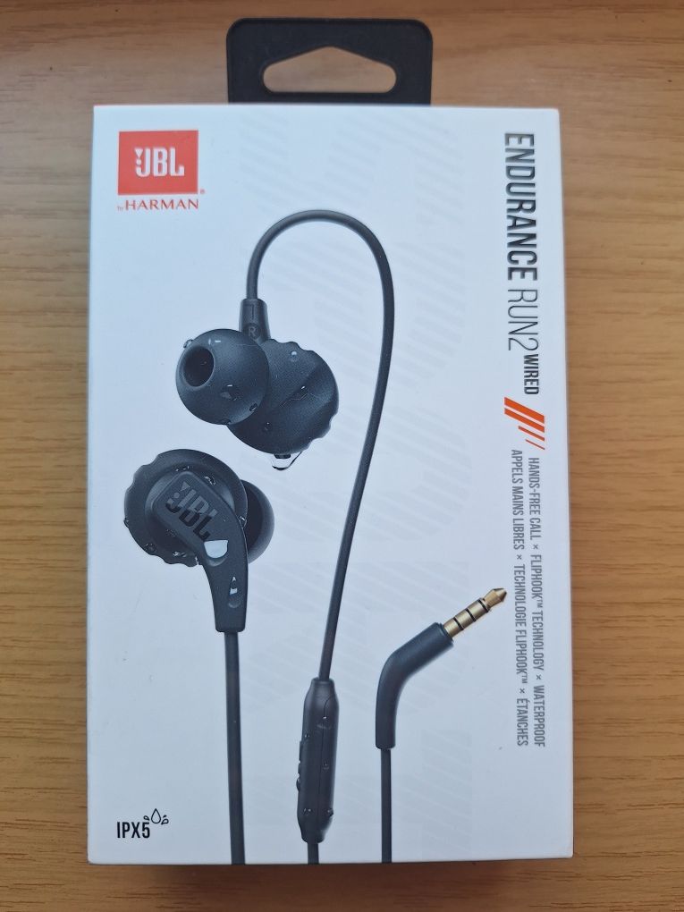 Auscultadores com fio JBL Endurance Run2