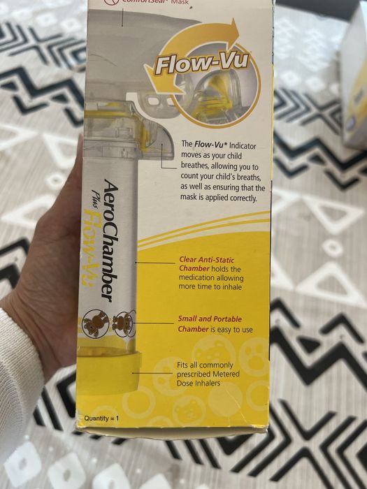 Inalador Aerochamber Plus - Camara expansora