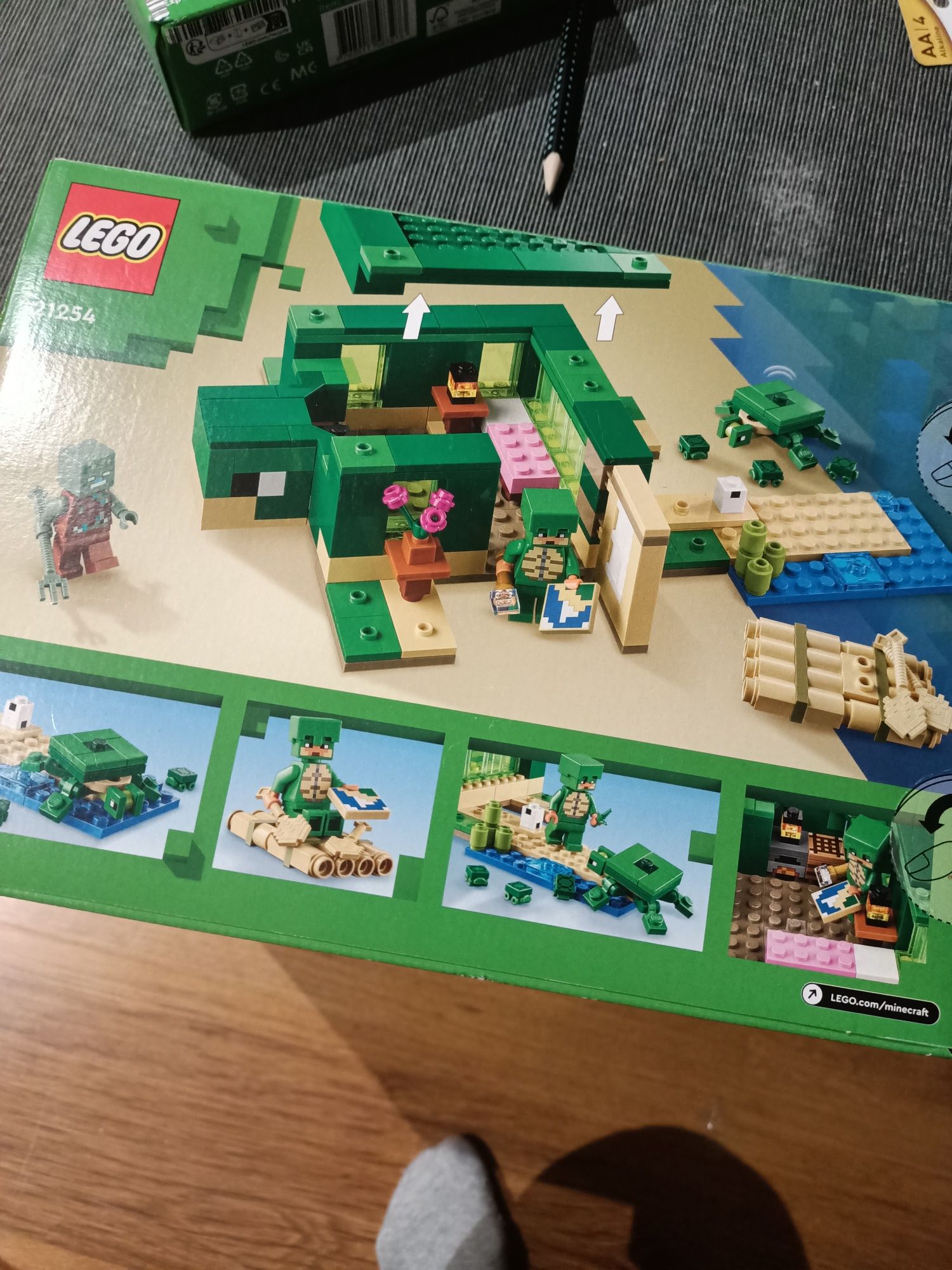 Nowe klocki lego minecraft 21254