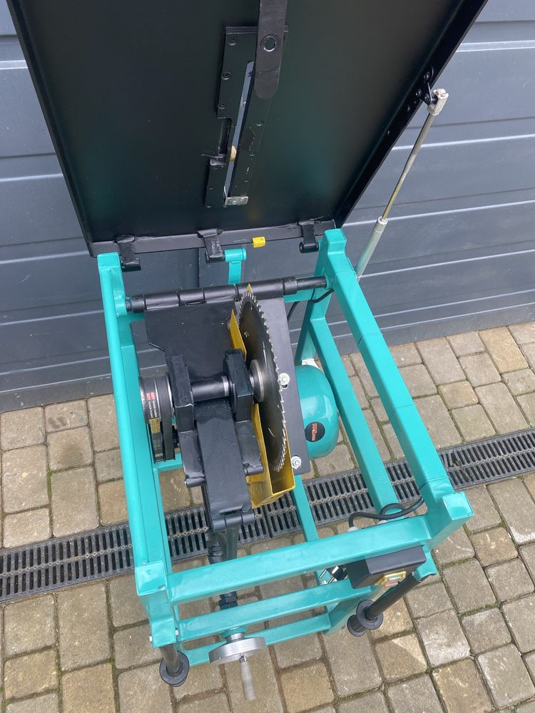 Krajzega cyrkualarka piła stołowa 2.2kW 220V Regulacja Wysokości piły