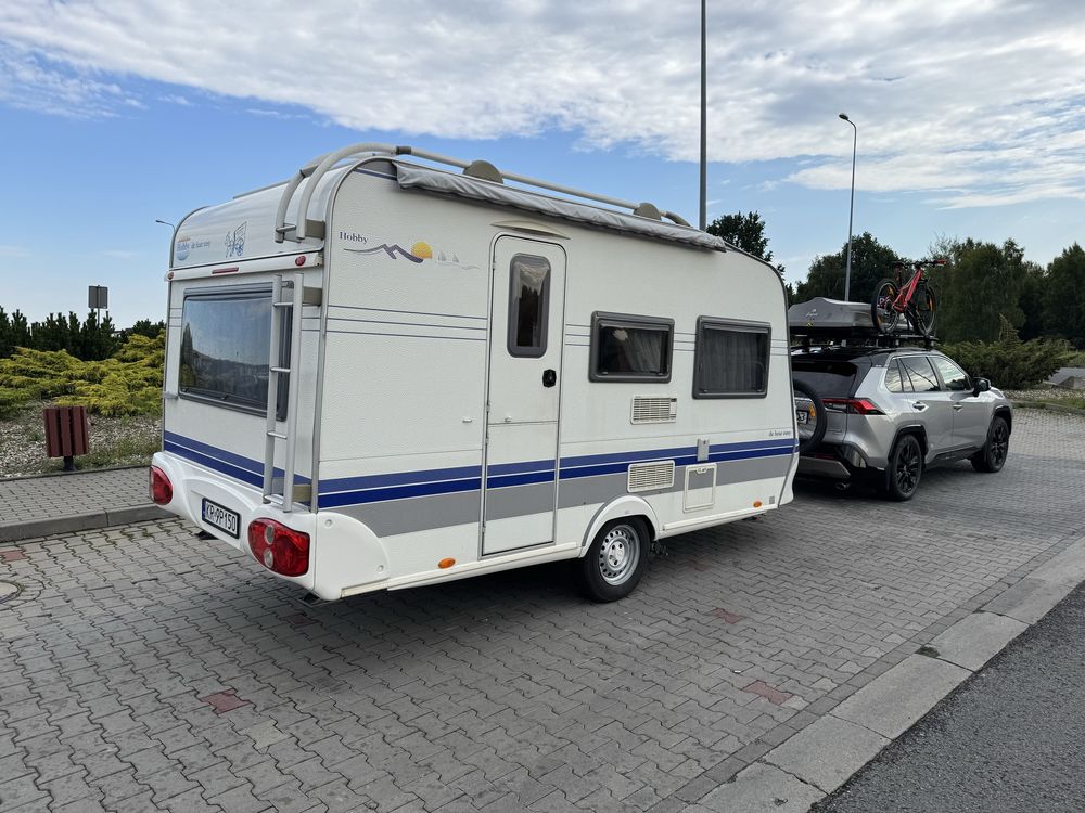 Hobby De Luxe Easy 400 KB, klima Dometic,Mover,markiza,przynamiot itd