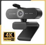 Веб-камера Emeet C60E 4K з двома мікрофонами