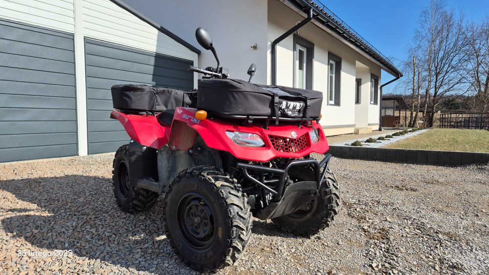 Suzuki King Quad 400 BEZ HOMOLOGACJI / 4x4 / Zadbany
