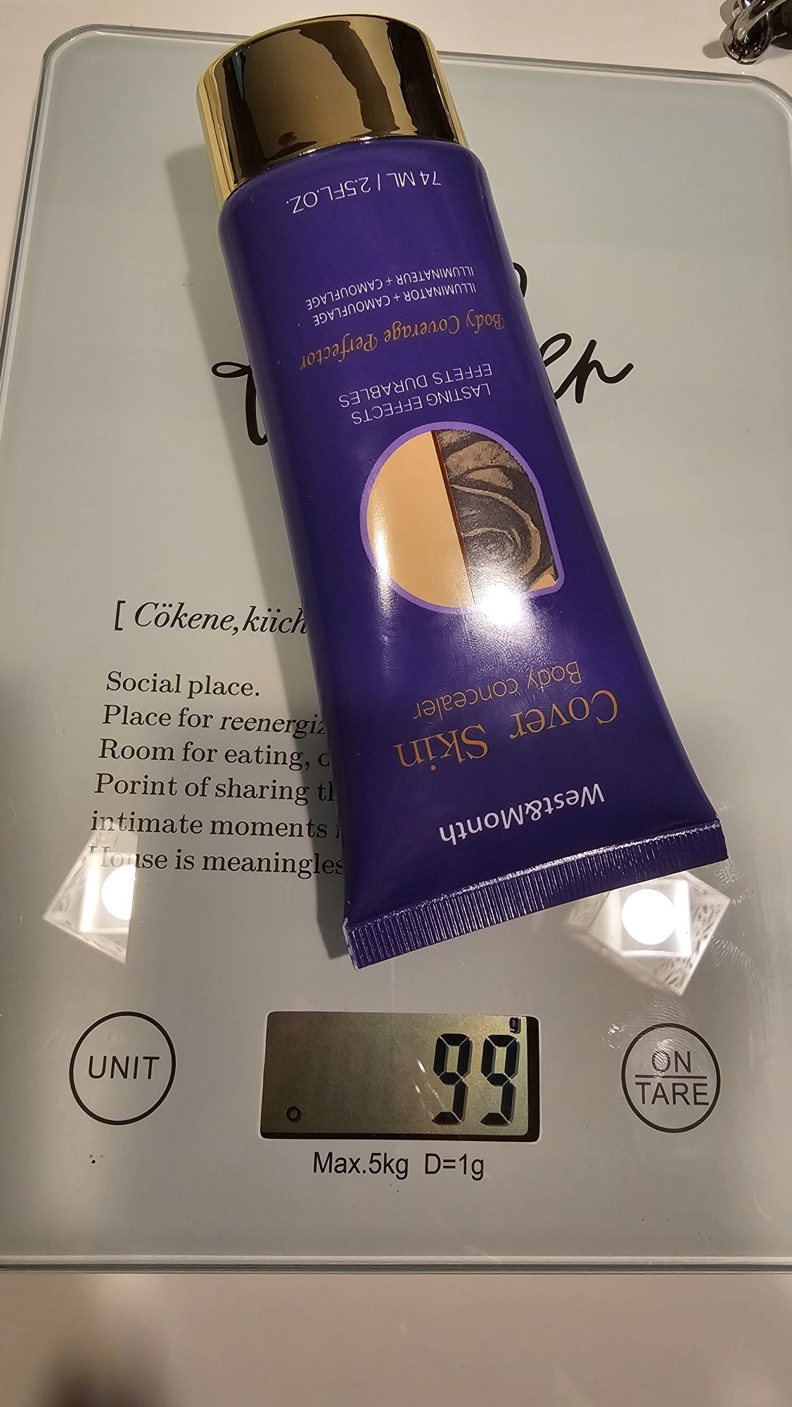 Podkład korektor do ciała i twarzy 74ml