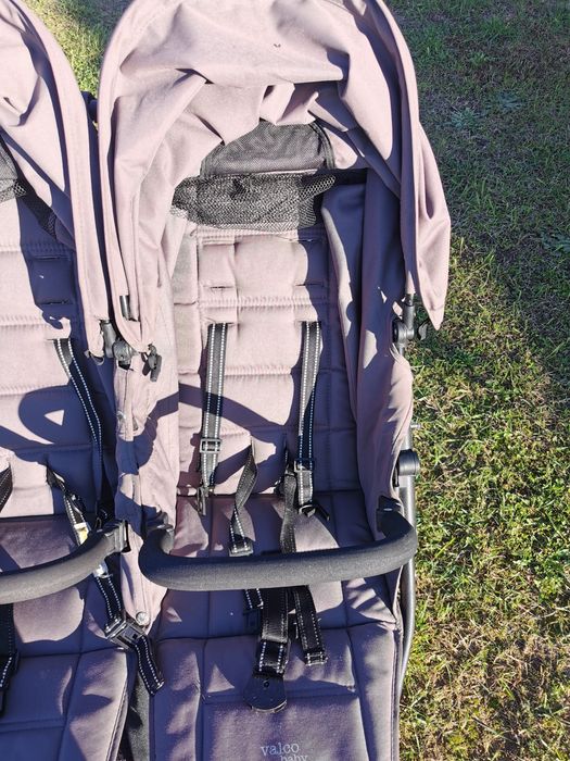 Wózek bliźniaczy, rok po roku, valco snap duo sport plus gondole