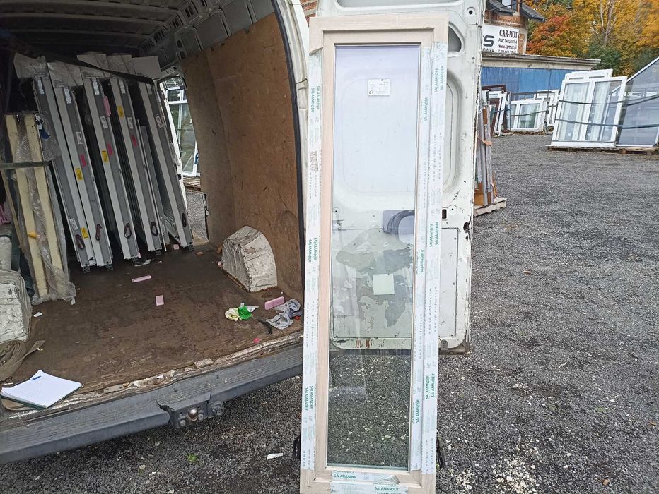 Okno pcv balkonowe 64/226 trzy szybowe