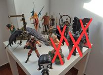 Lote de 8 action figures , Vários Universos .