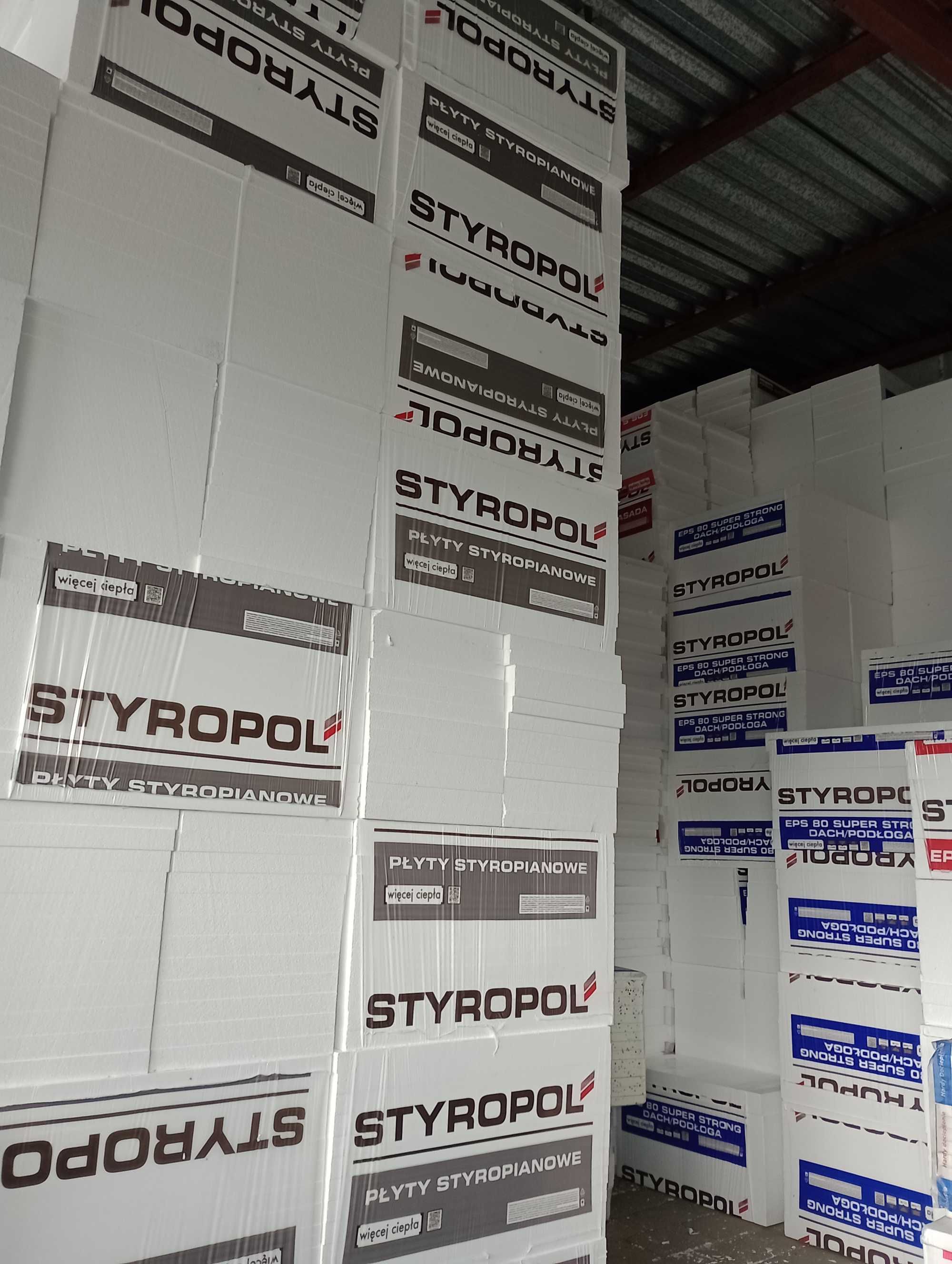 Styropian Dach/Podłoga EPS80-038 5cm Styropol Wylewkowy