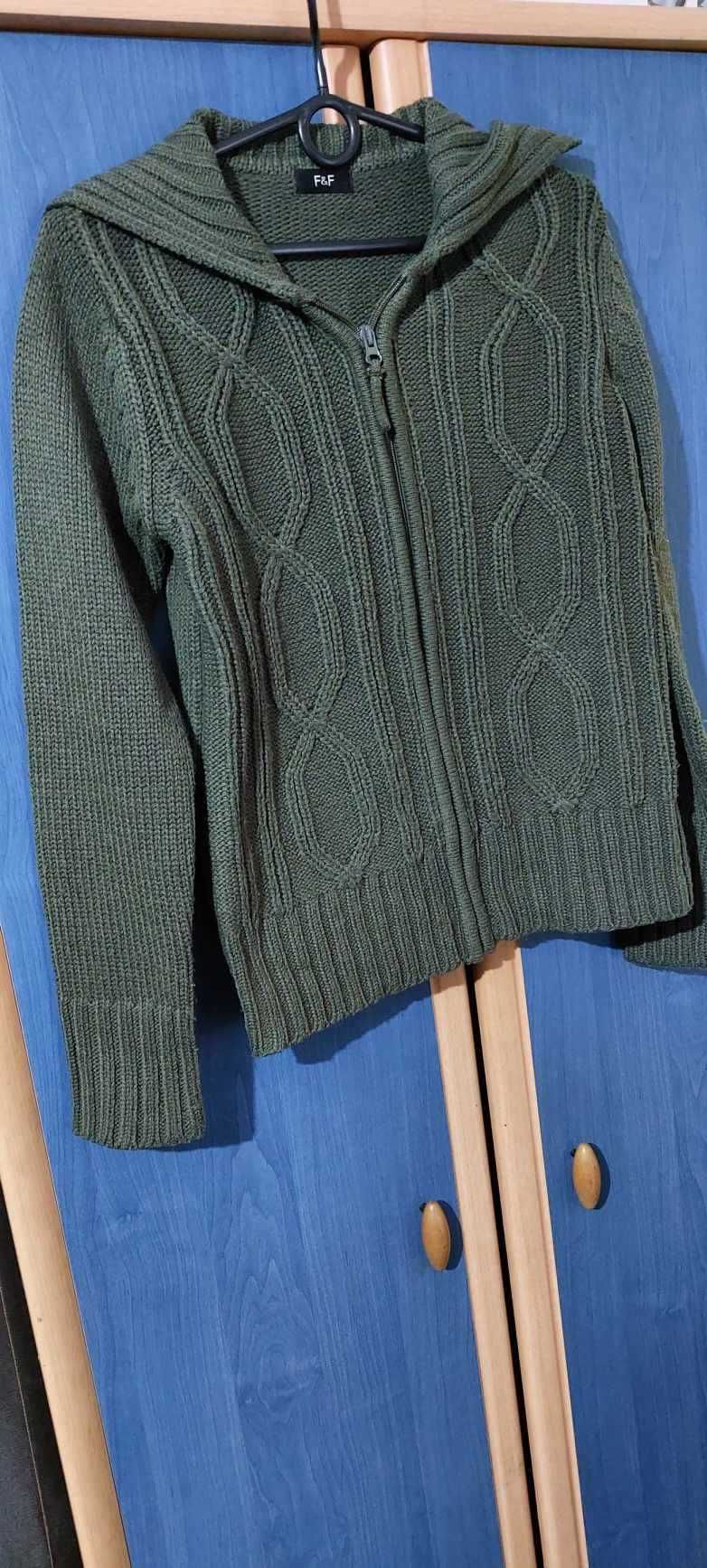 sweter na zamek rozmiar 36/38