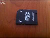 Adaptador Micro sd sdhc tf transflash to sd memory card adapter