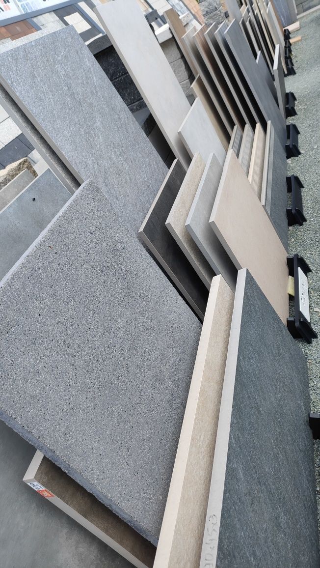 Gres płyty ceramiczne 120x60x2 cm 90x90x2 90x45x2 60x60 płyty tarasowe