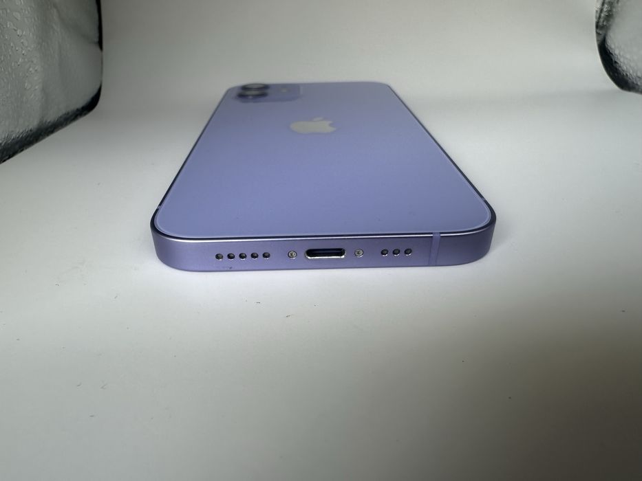 iPhone 12 64GB 100% kondycja gwarancja fioletowy jak nowy