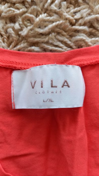 Vila koszulka długa, sukienka r. L/XL