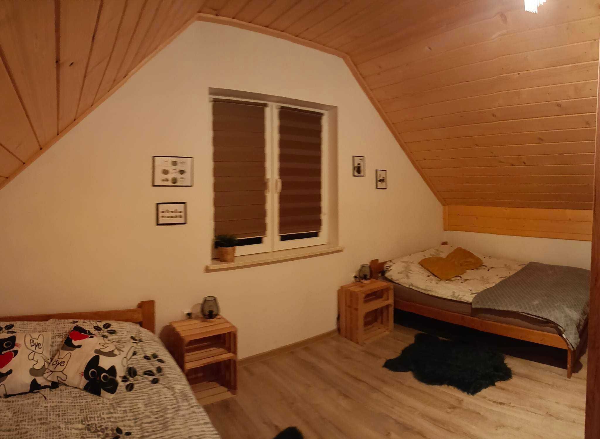 Sauna bania jacuzzi kino dom domek całoroczny Kocurek 8 os