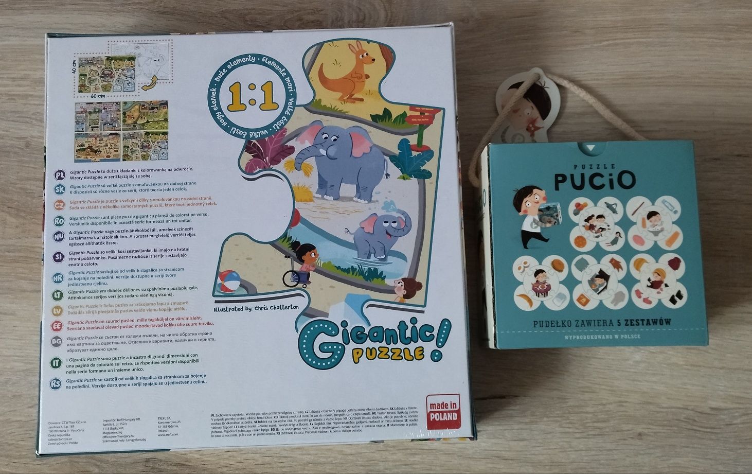 Puzzle BabyTrefl i Pucio 2+ (nowe)
