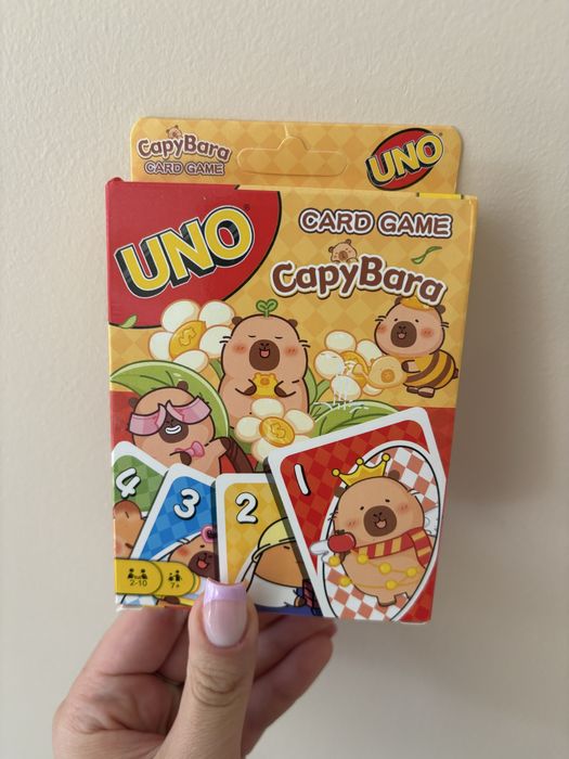 Nowe karty do gry Uno Kapibara Capybara