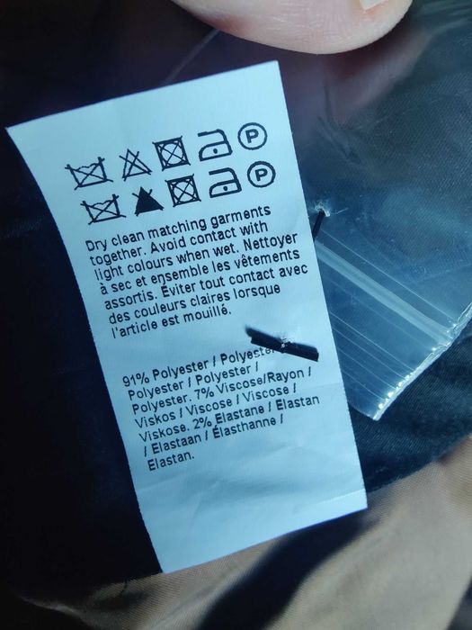 Джинсы брюки River Island trousers Англия w36 stretch navy.