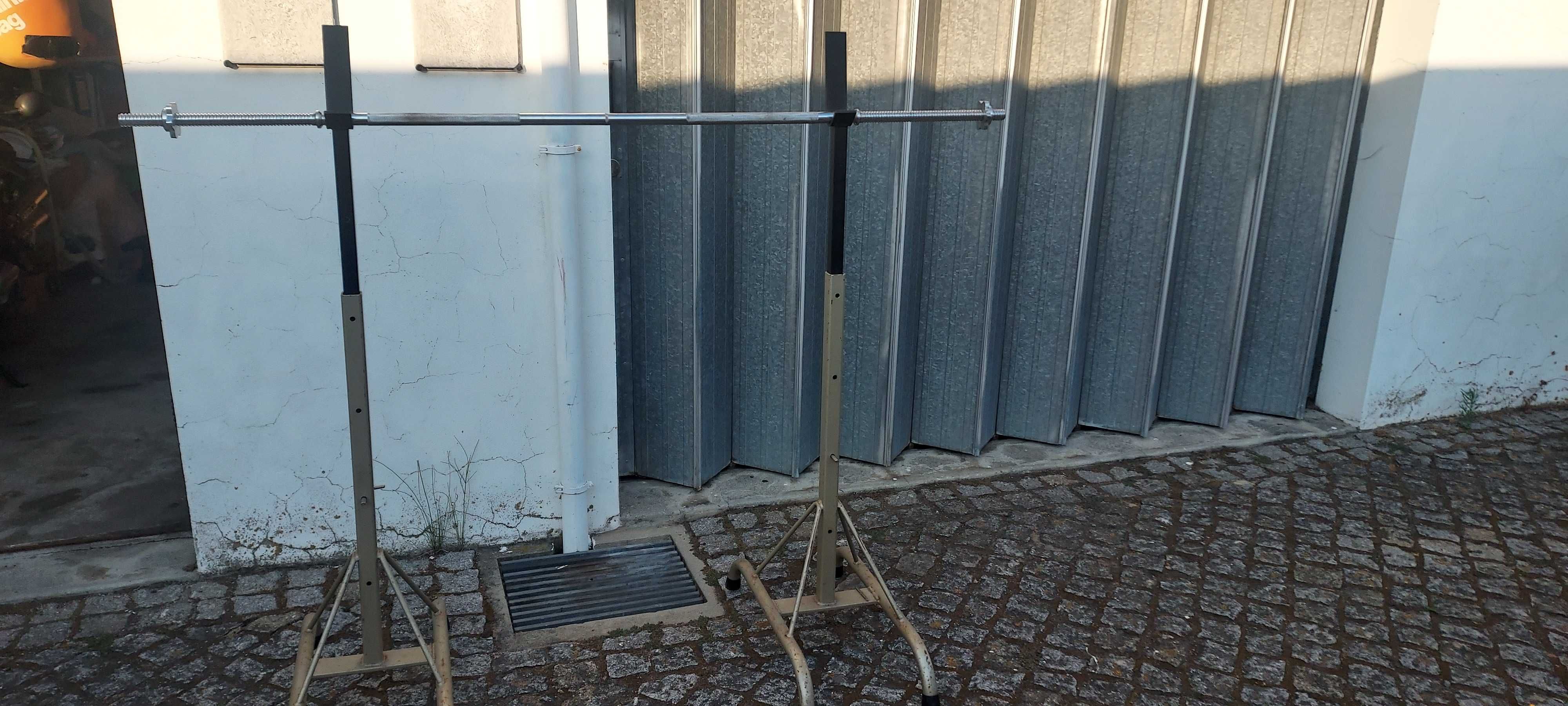 suporte para barras (made in Germany)  35 Euro com barra