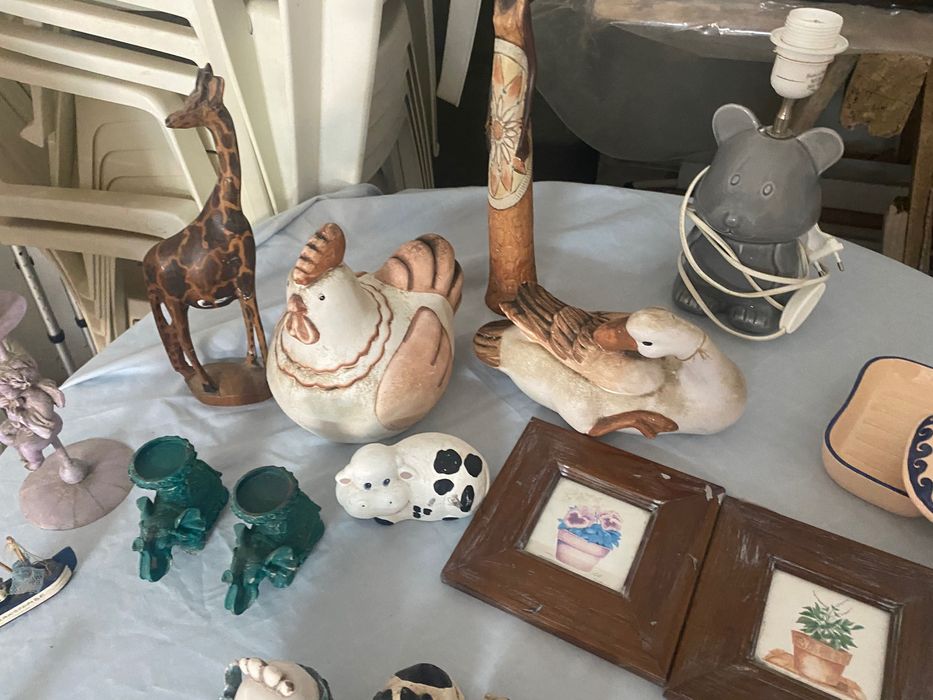 Artigos de decoração diversos