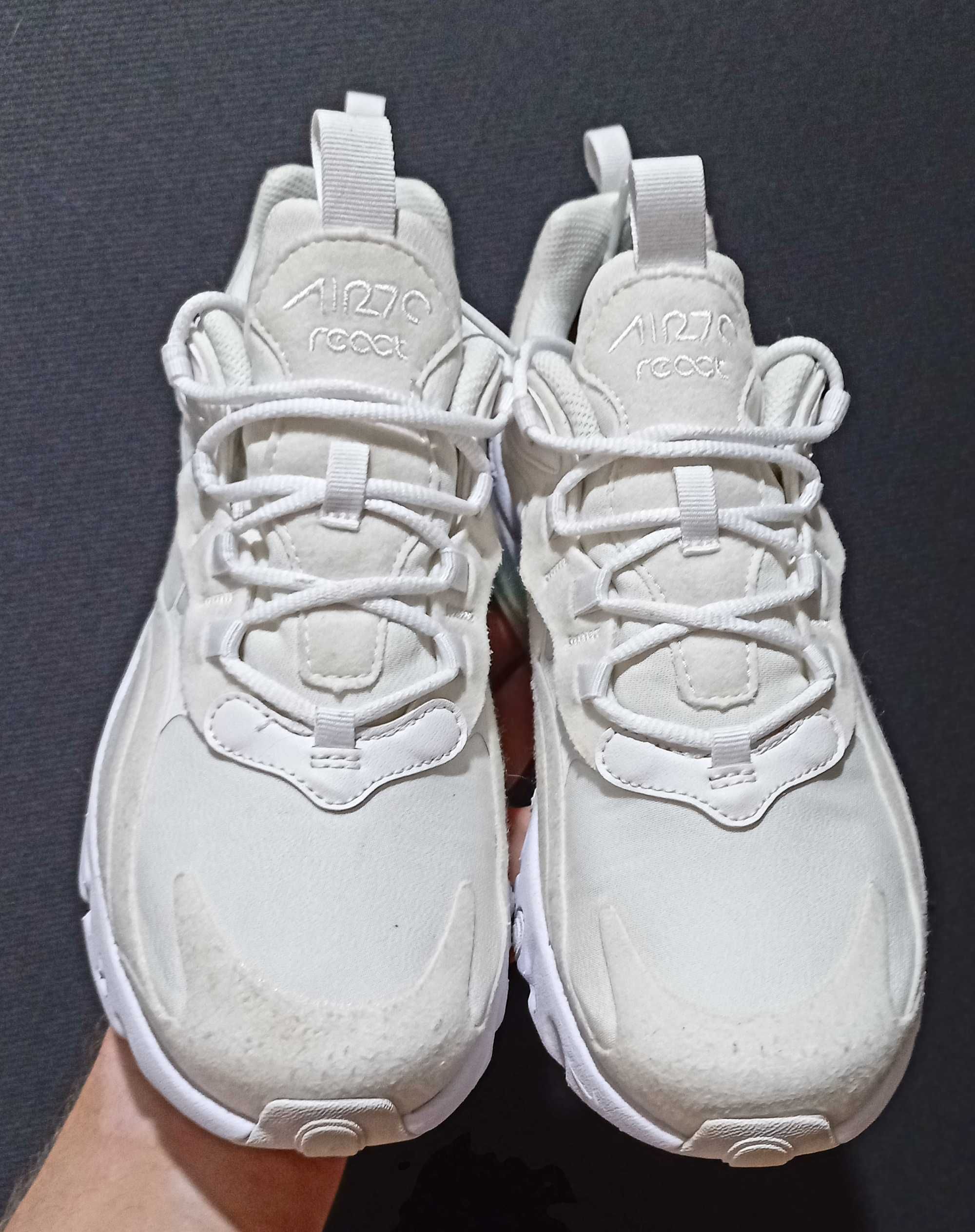 Кроссовки Nike Air Max 270 React White