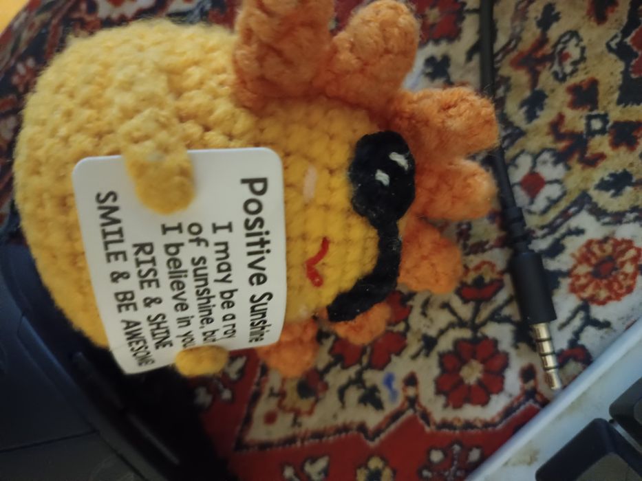 L maskotka słońce mała