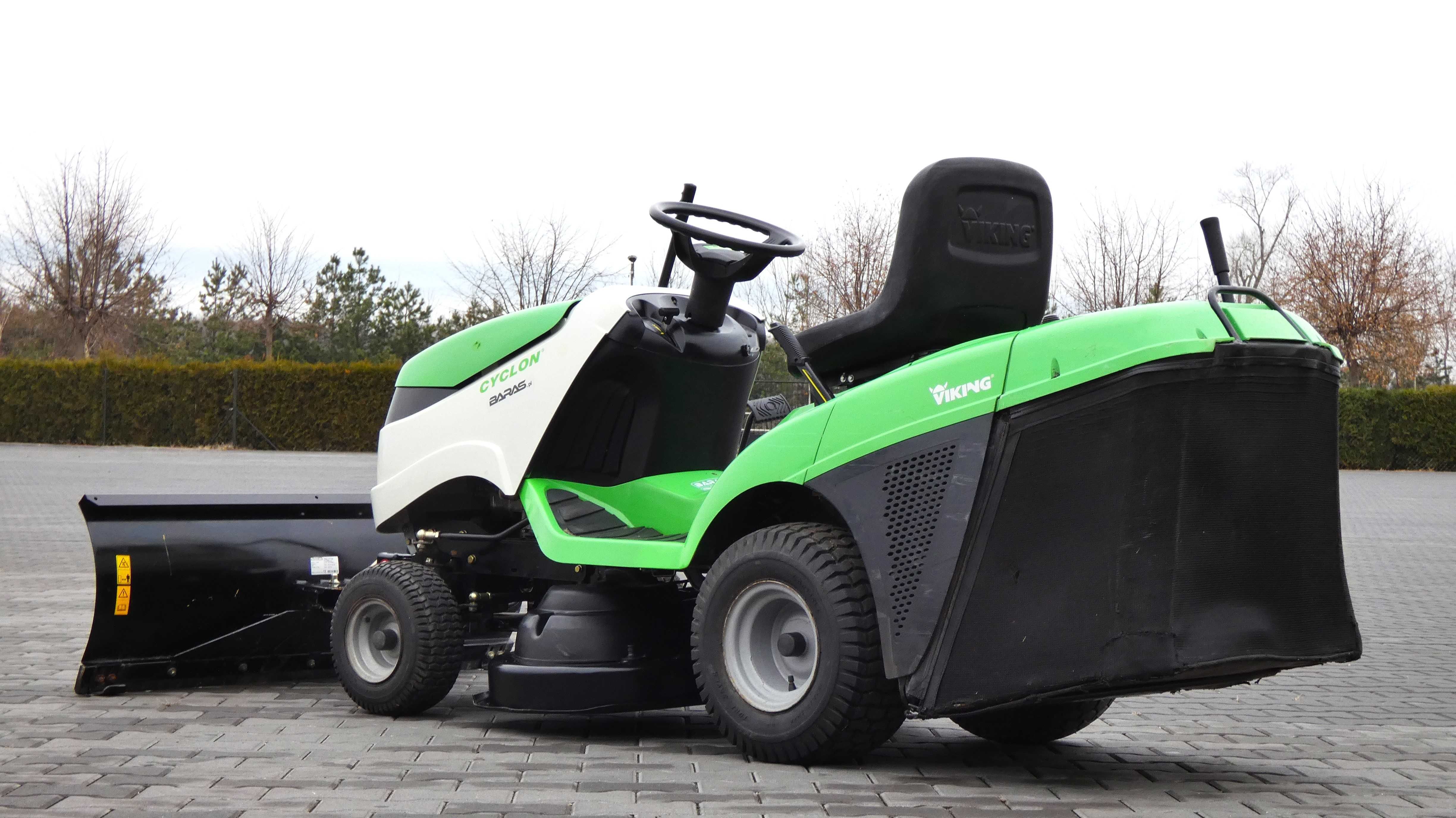 Traktor kosiarka Viking Cyclon MT585 B&S  Pług (301101.4) Baras