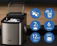 Nowa kostkarka do lodu Eberg QIM 12kg/24h inox