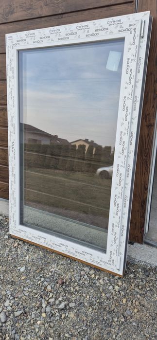 Okno 3-szybowe SHUCO 1000x1580 biale NOWE