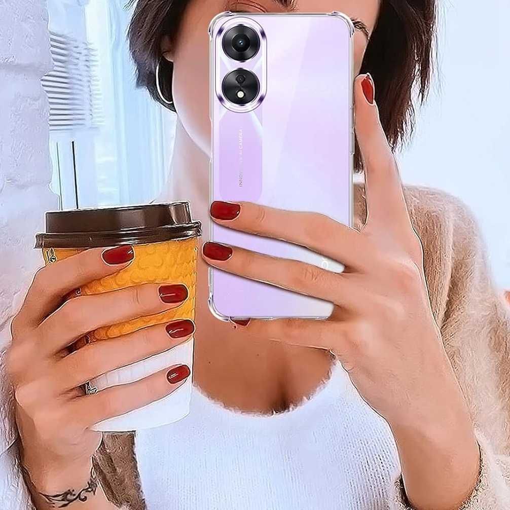 Etui Anti-Shock do Oppo A58 5G / A78 5G + Szkło Hartowane