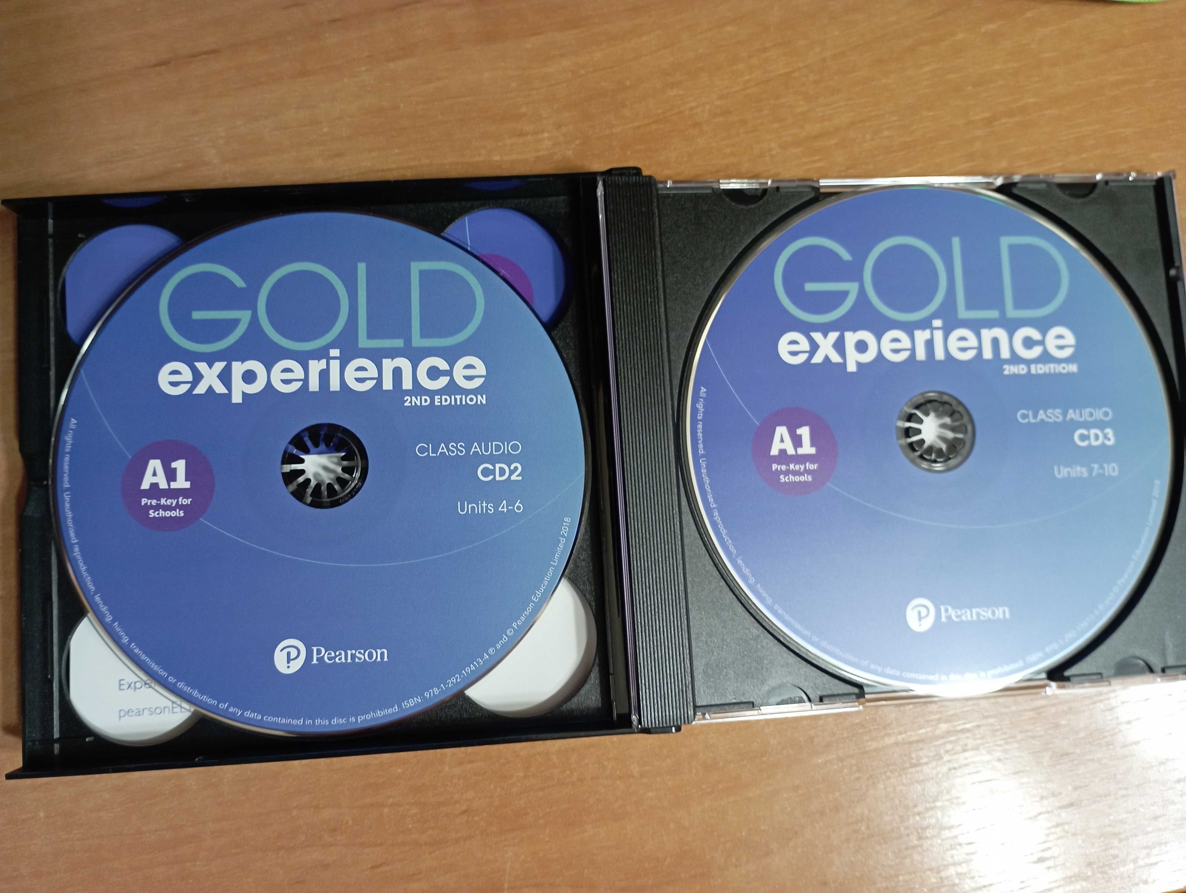Gold Experience 2nd Edition A1. Class Audio CDs